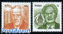 Definitives 2v (with year 2001)