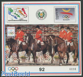 Olympic games s/s, white border
