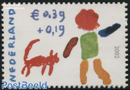 Card, with NVPH 2114b as stamp inside