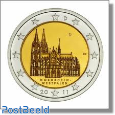 2 Euro, Germany, Nordrhein Westfalen (Munich)