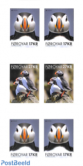 Europa, Puffins booklet s-a