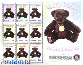 Teddy bear centenary 9v m/s