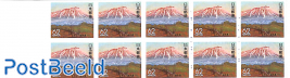Iwate  booklet (with 10 stamps)