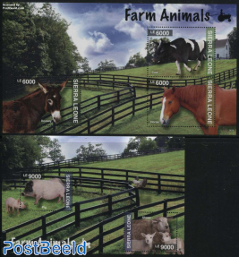 Farm Animals 2 s/s