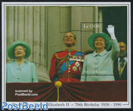 Elizabeth II 70th birthday s/s
