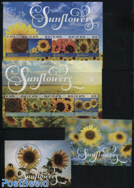 Sunflowers 4 s/s