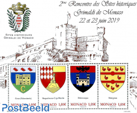 Grimaldi history, coat of arms s/s
