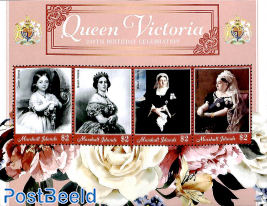 Queen Victoria 200th birth anniversary 4v m/s