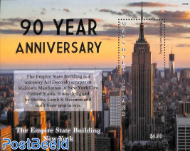 90 years Empire State Building s/s