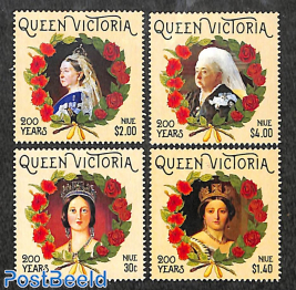 Queen Victoria 4v