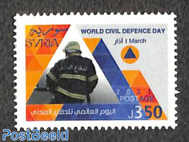 World civil defense day 1v