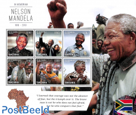 Nelson Mandela 6v m/s