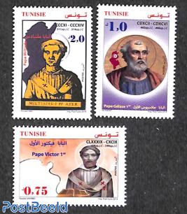 Three African popes 3v
