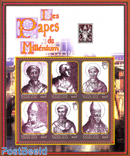 Popes in history 6v m/s