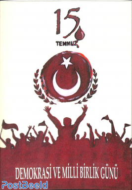 Democracy & Solidarity day, special folders with s/s, set and fdc