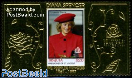Bequia, death of Diana 1v, gold
