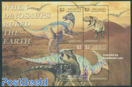 Bequia Preh. animals 4v m/s, Tenontosaurus
