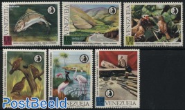 Nature conservation 6v, Airmail