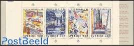 Stockholmia 4v in booklet