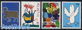 Stamp design 4v