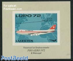 LUPO 72 s/s, (no postal value)