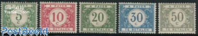 Postage due 5v