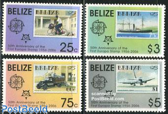 50 Years Europa stamps 4v