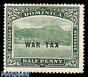 WAR TAX Overprint 1v