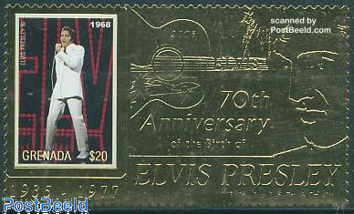 Elvis Presley 1v, gold