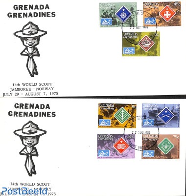 Grenada-Grenadines 100 Sellos Varios (sellos Para Coleccionistas