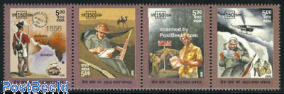 150 Years field post office 4v [:::]