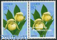 Hokkaido, flower booklet pair