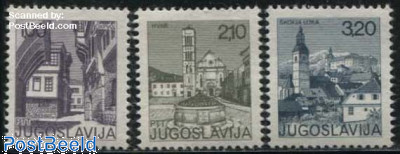 Definitives 3v, normal paper