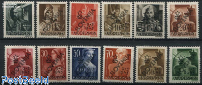 Murska Sobota, overprints 12v