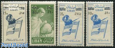 Overprints 4v