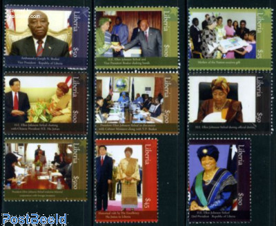 President Ellen Johnson Sirleaf 9v