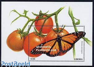 Butterflies s/s, Danaus plexippus