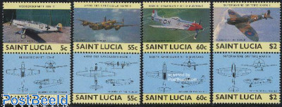 Military planes 4x2v [:]