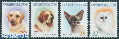 Domestic animals 4v