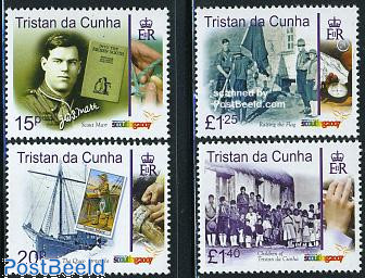 Scouting centenary 4v
