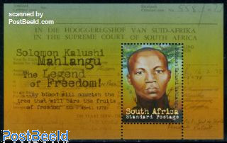 Solomon Kalushi Mahlangu s/s