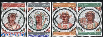 Roman mosaics 4v