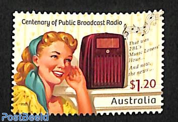 Public Broadcast Radio centenary 1v