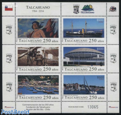 250 Years Talcahuano 6v m/s