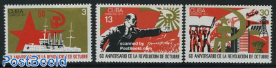 October revolution 3v