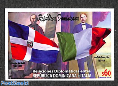 Diplomatic relations with Italy s/s