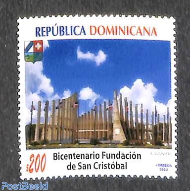 San Cristobal bicentenary 1v