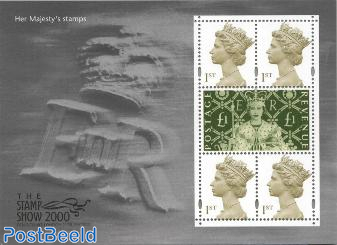 Stamp show 2000 minisheet