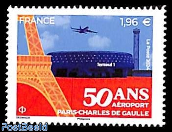 Charles de Gaulle airport 1v
