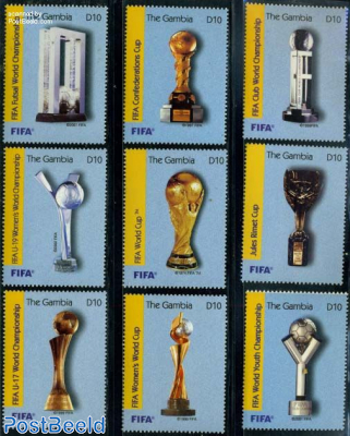 FIFA centenary 9v
